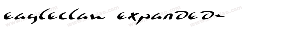 Eagleclaw Expanded字体转换